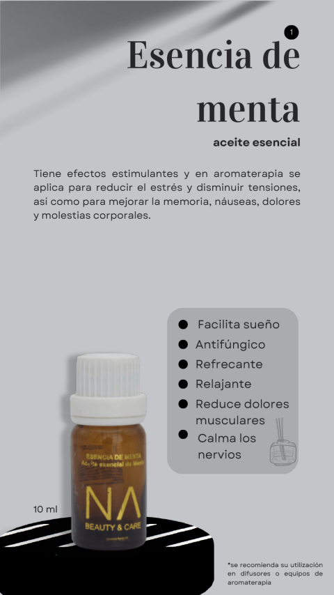 esencia de menta